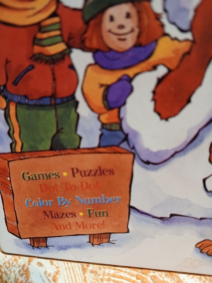 Playmore Inc Christmas Fun Pad Mazes Coloring Games Dot To Dot Picture Words