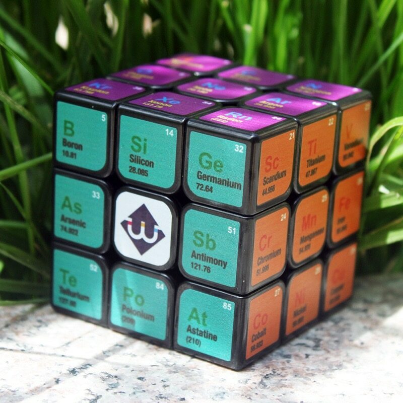 Fancy Magic Cube UV Print Chemistry Learning Tool Speed Cubes Speed Cubes