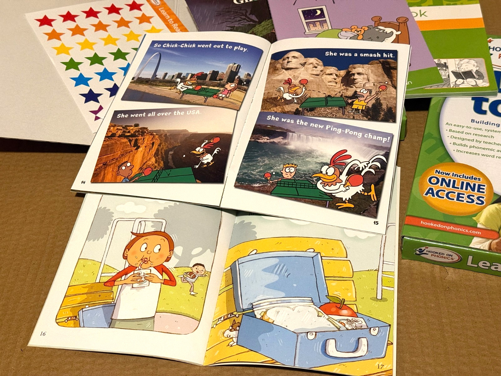 Hooked on Phonics Learn to Read Level 5 and 6 Ages 6 to 7