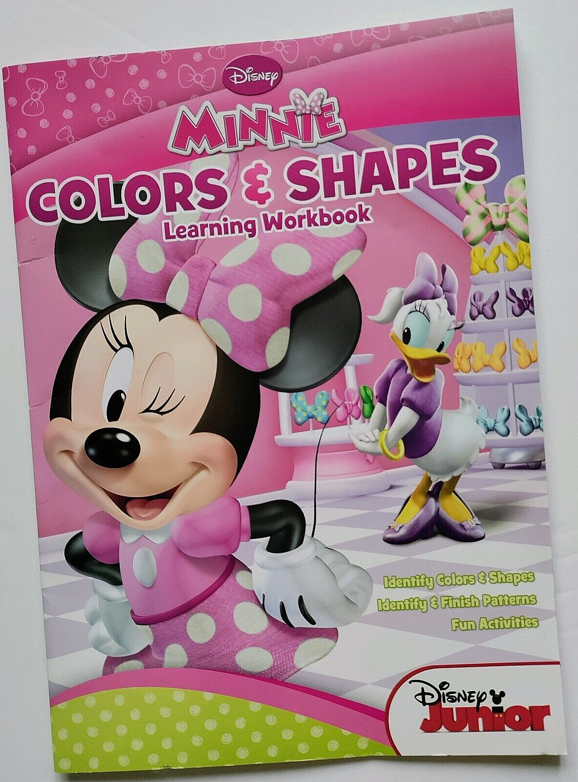Disney Princess Math, Coloring Pages, Crayons & Minnie Colors, Shapes: Set of 4