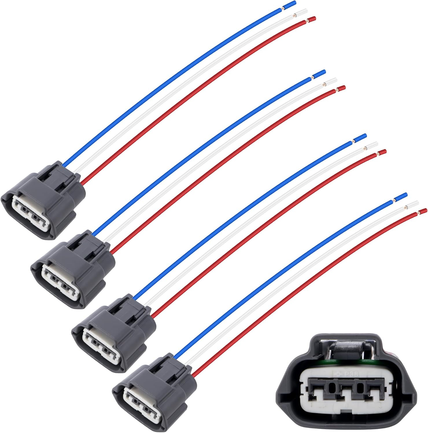 Ignition Coil Connector Plug Wiring Harness Pigtail Replacement for Nissan Altim