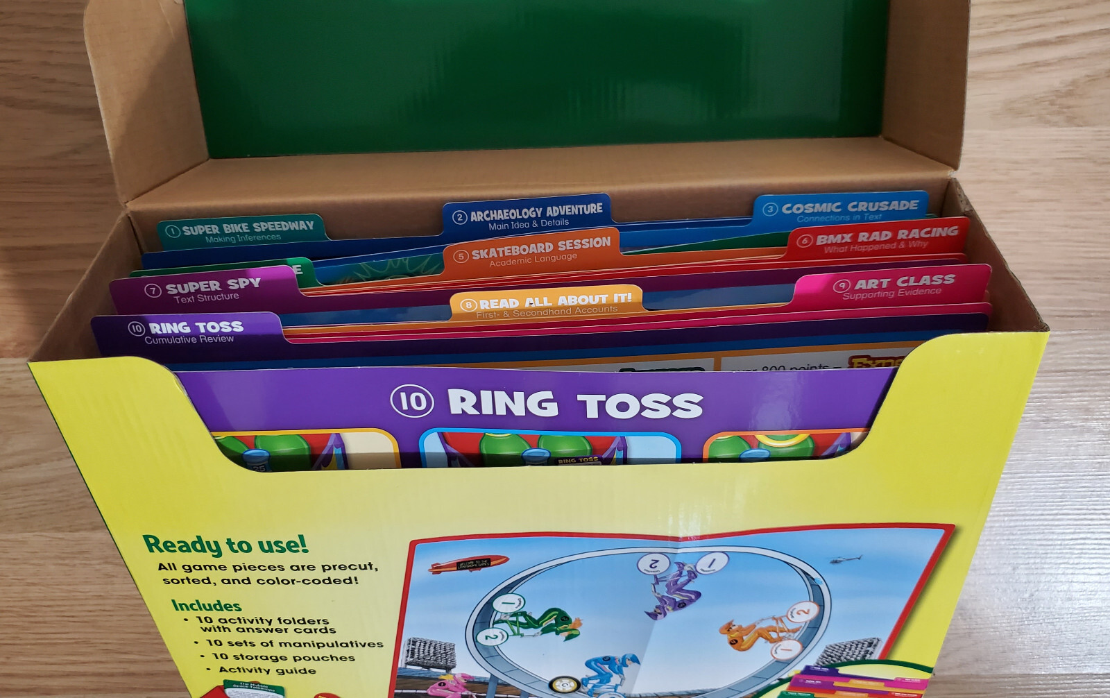 New Learning Resources Reading Informational Text Elementary Folder Grades 4-5