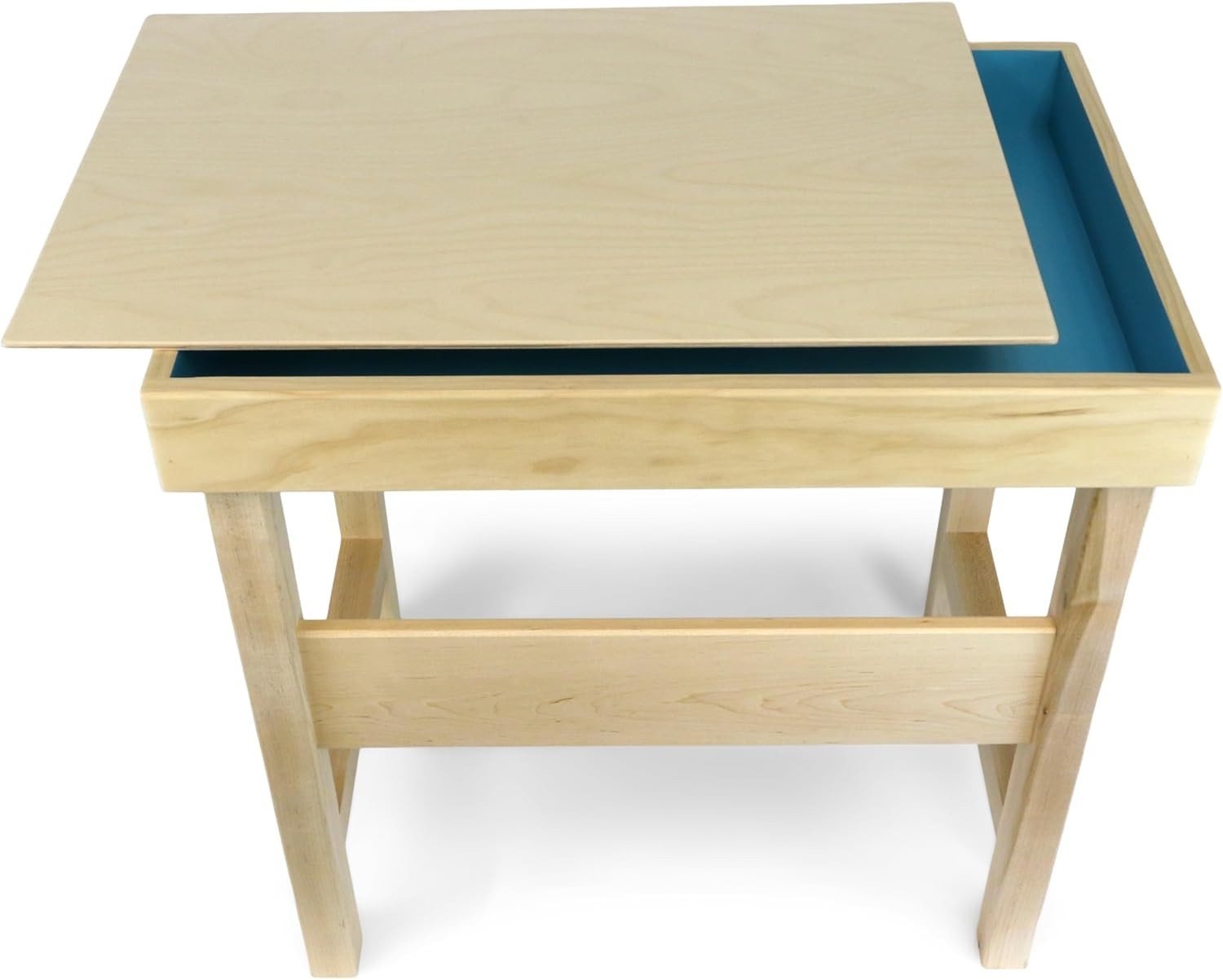 Play Therapy Supply Basic Wooden Sand Tray with Stand Combo