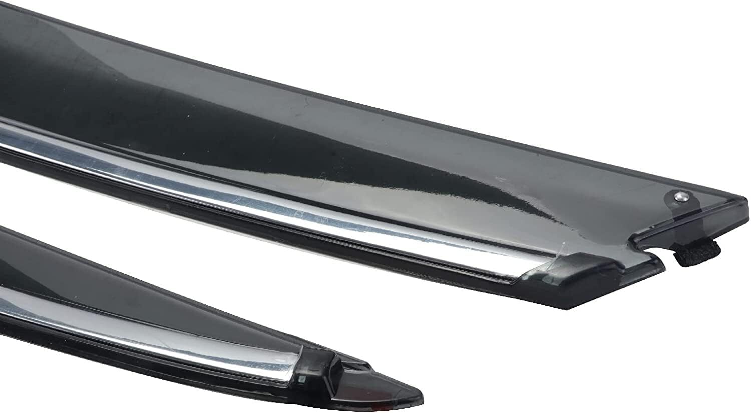 Rain Guards Suitable for 2011-2020 Nissan Versa, Window Visor, Dark Smoke
