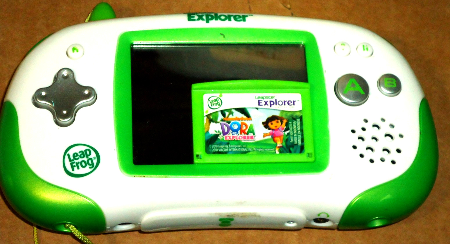Leapfrog Leapster Explorer Learning Handheld game system with 1 game-TESTED-NICE