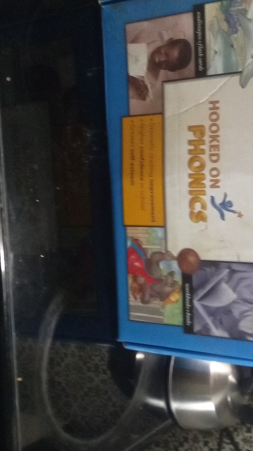 Hooked on Phonics Reading Book Set for Kids Ages 4-7 Letters Multicolor