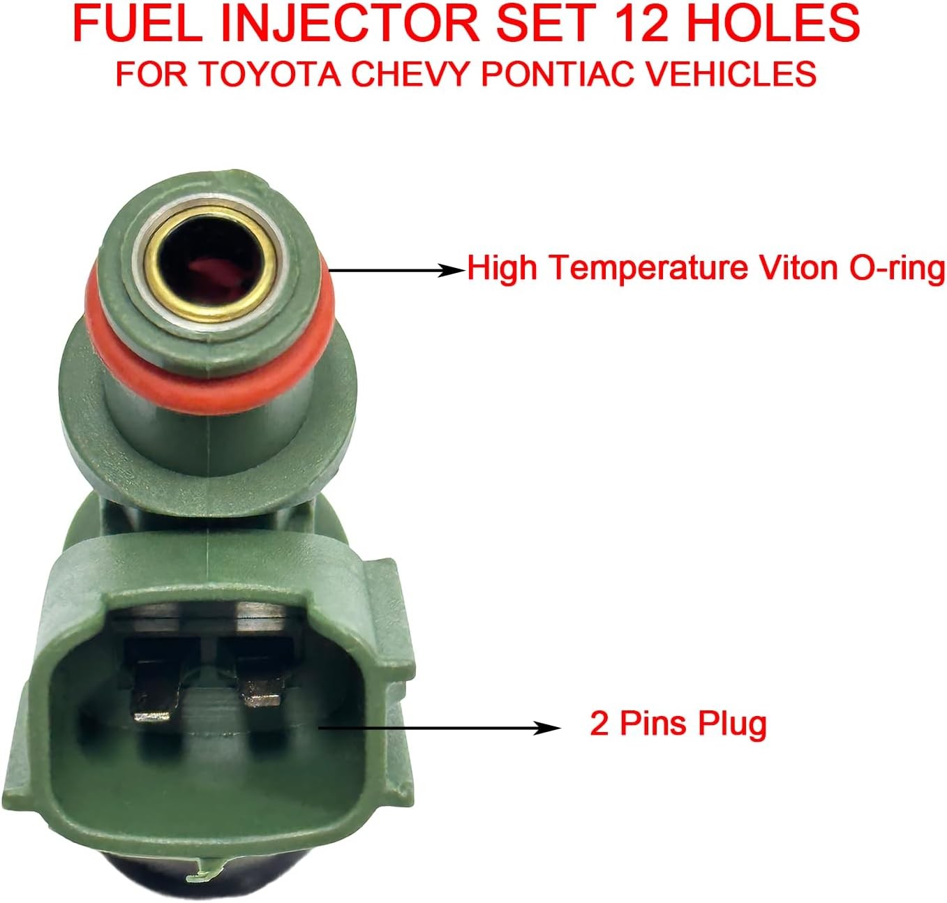 Fuel Injectors Compatible with Toyota MR2 Spyder Celica 2000-2005 Corolla