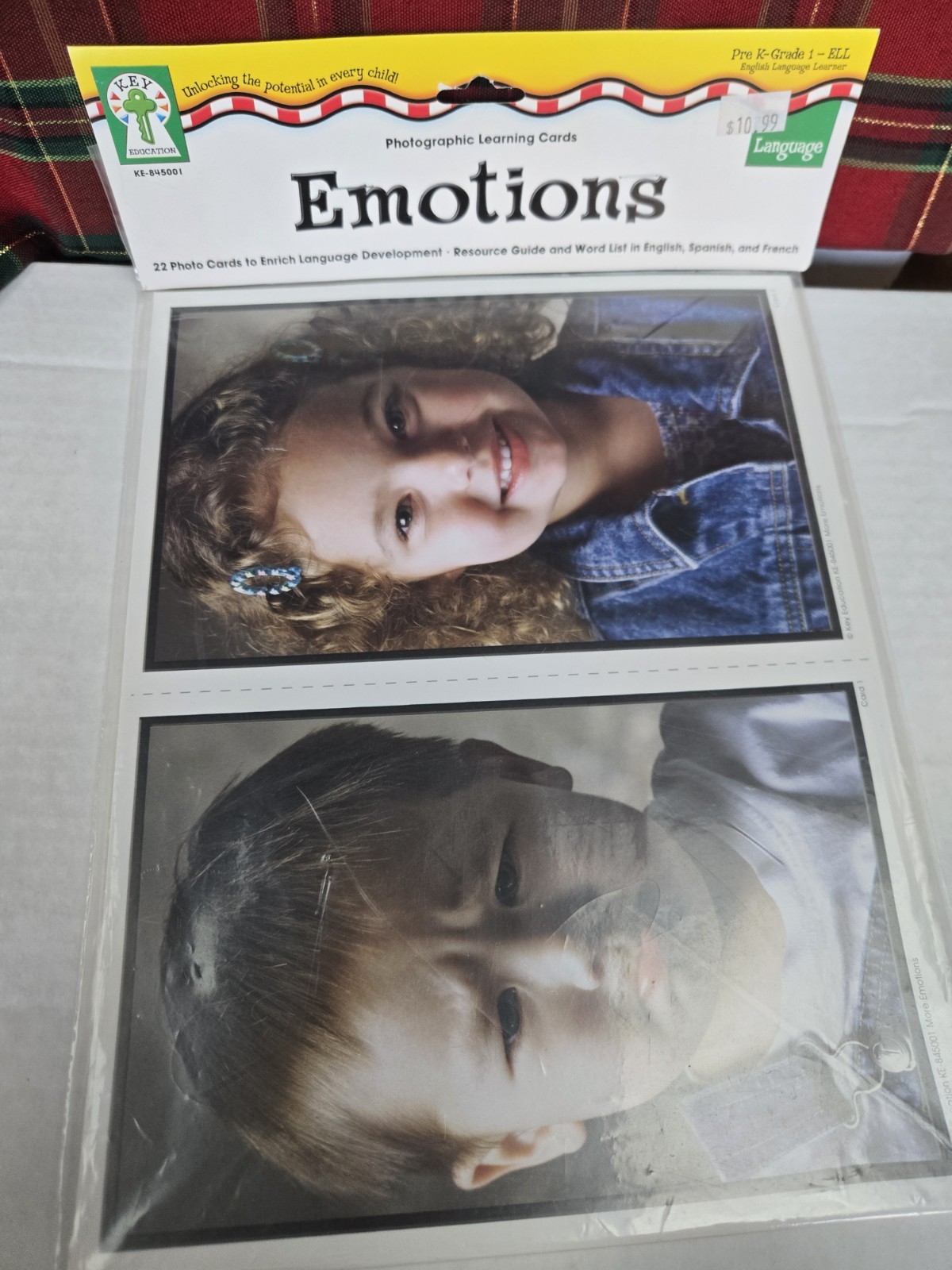 Large Photo Emotion Cards by Key Education Set of 22 Brand New Factory Sealed