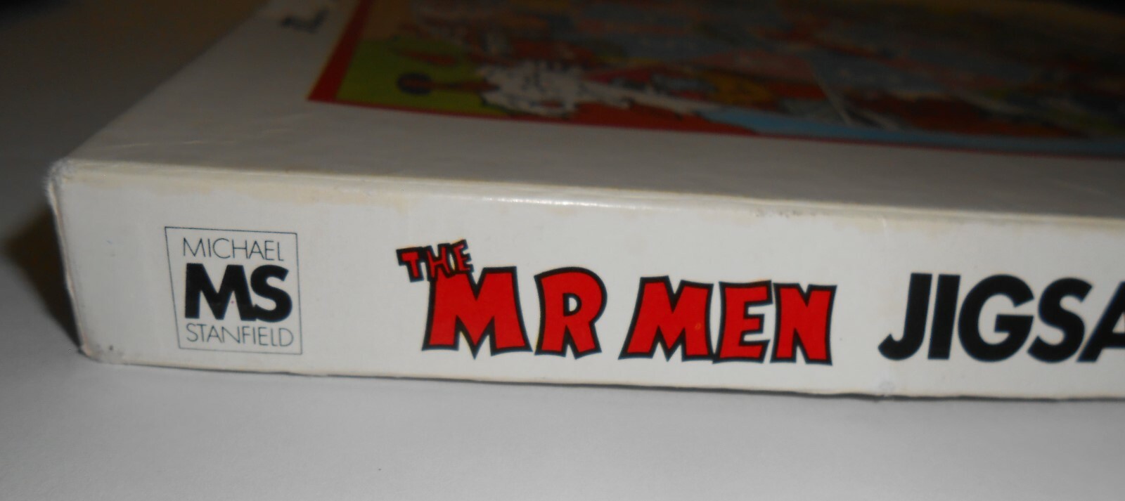 The MR. MEN Jigsaw Teaching Clock #1173 by Michael Stanfield, 1979