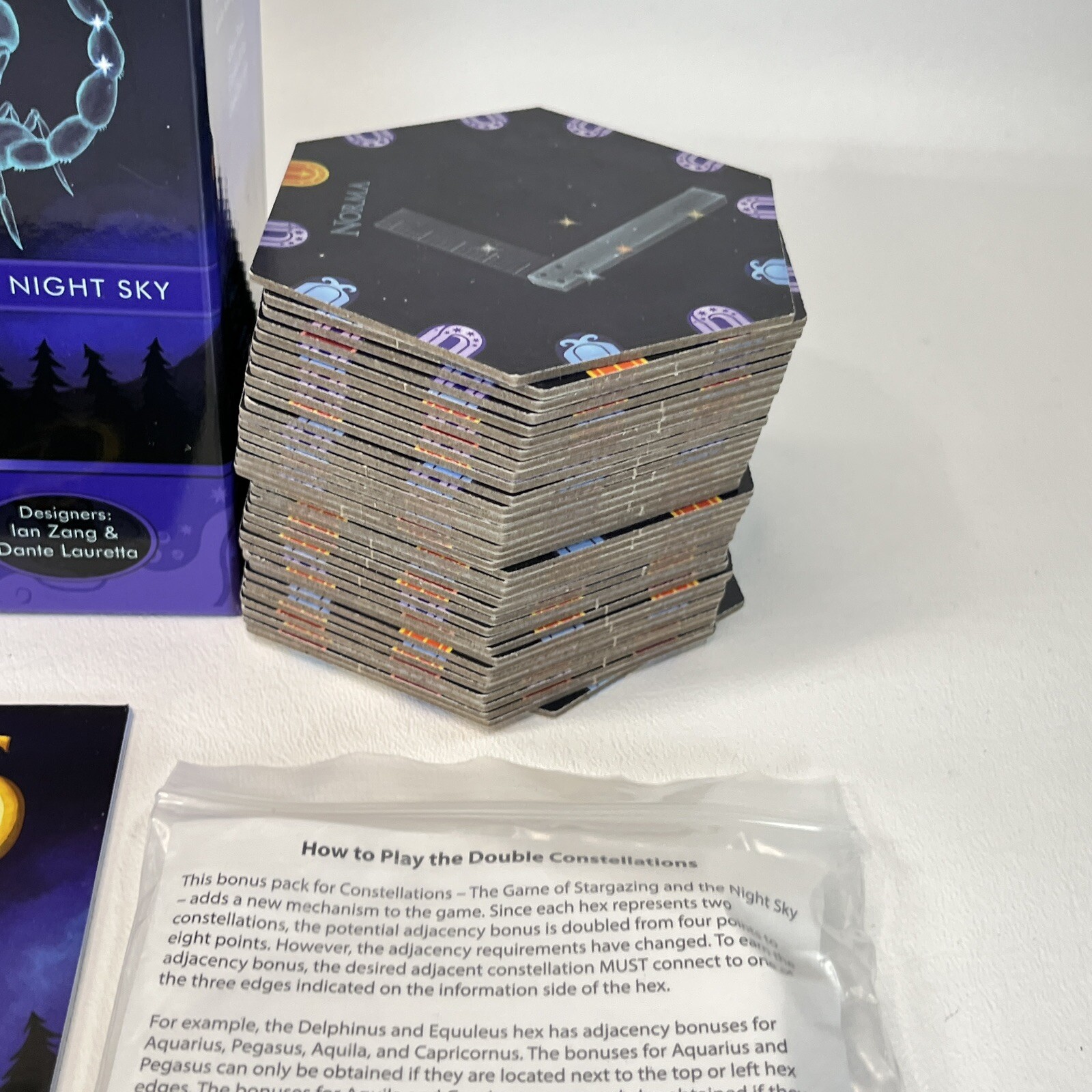 Constellations An Xtronaut Game W/ Double Constellations Expansion.