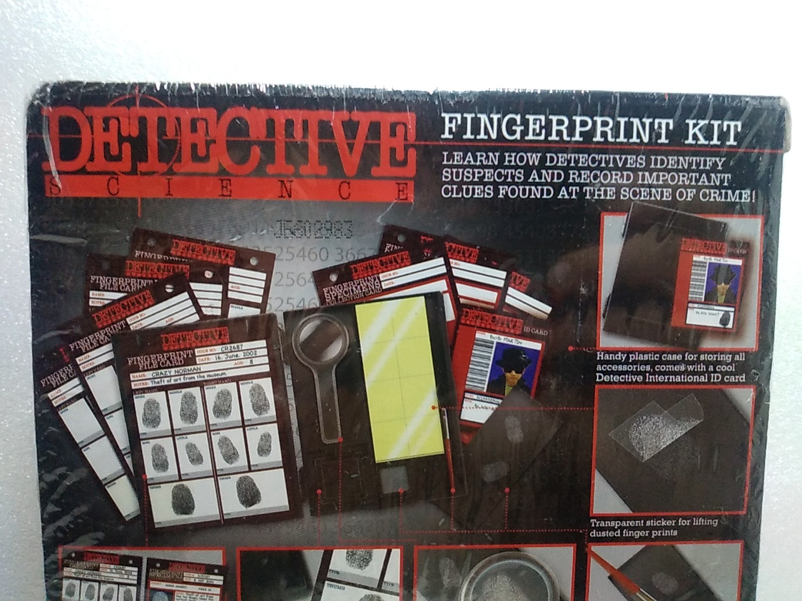 Kidzlabs ~Detective Science Fingerprint Kit ~Creative Learning Fun ~New/Sealed