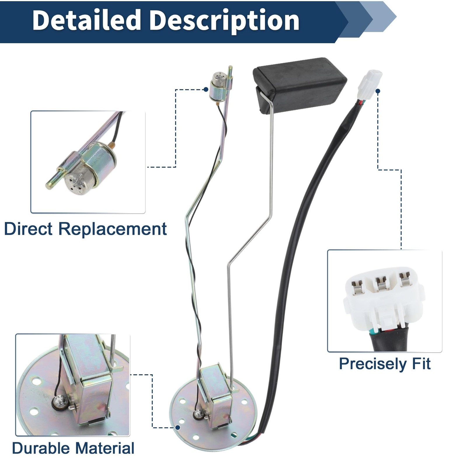 Fuel Tank Sending Unit for Toyota 4Runner 1985-1989 Fuel Pump Level Sending U…
