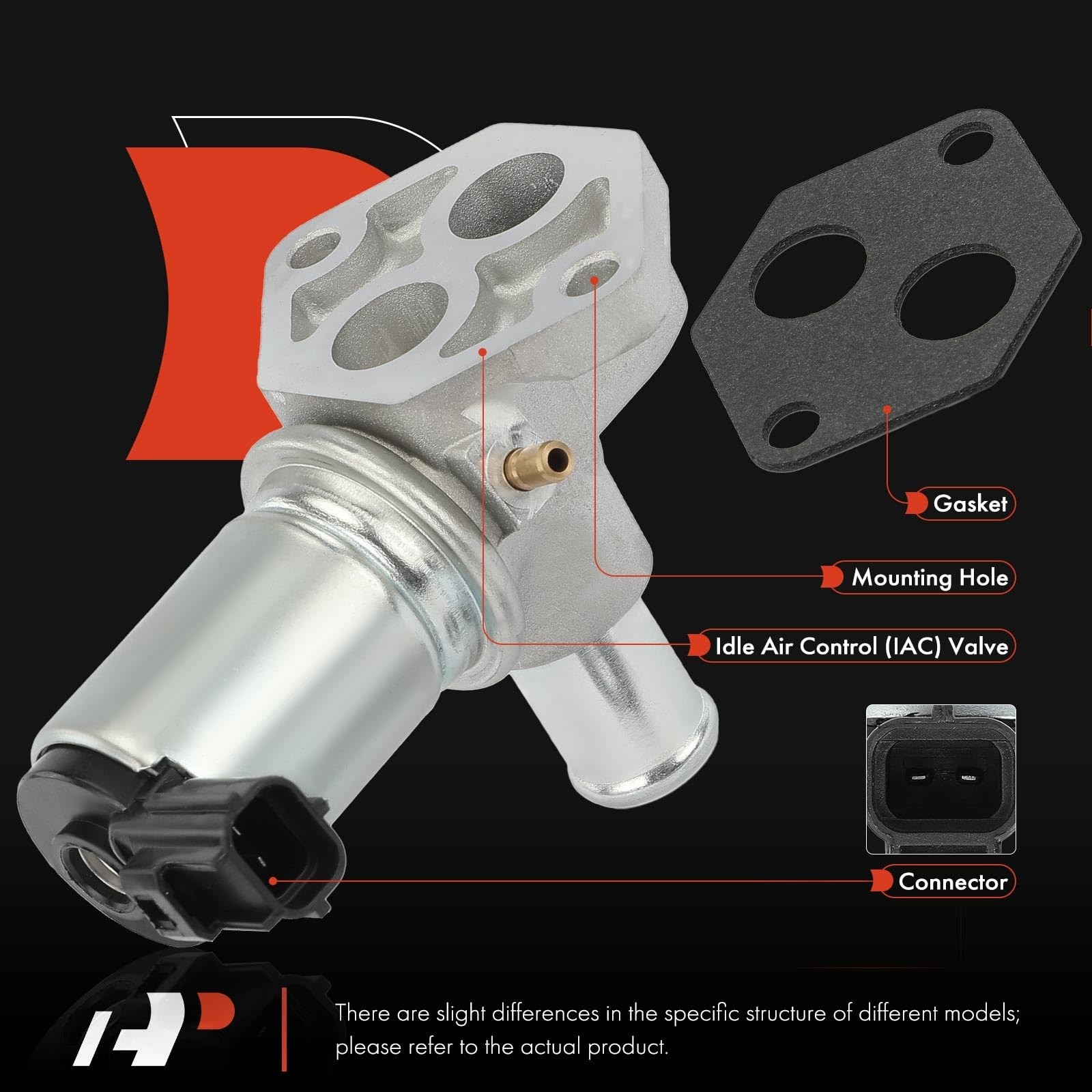 A-Premium Fuel Injection Idle Air Control Valve IAC – V8 4.6L – Compatible wi…