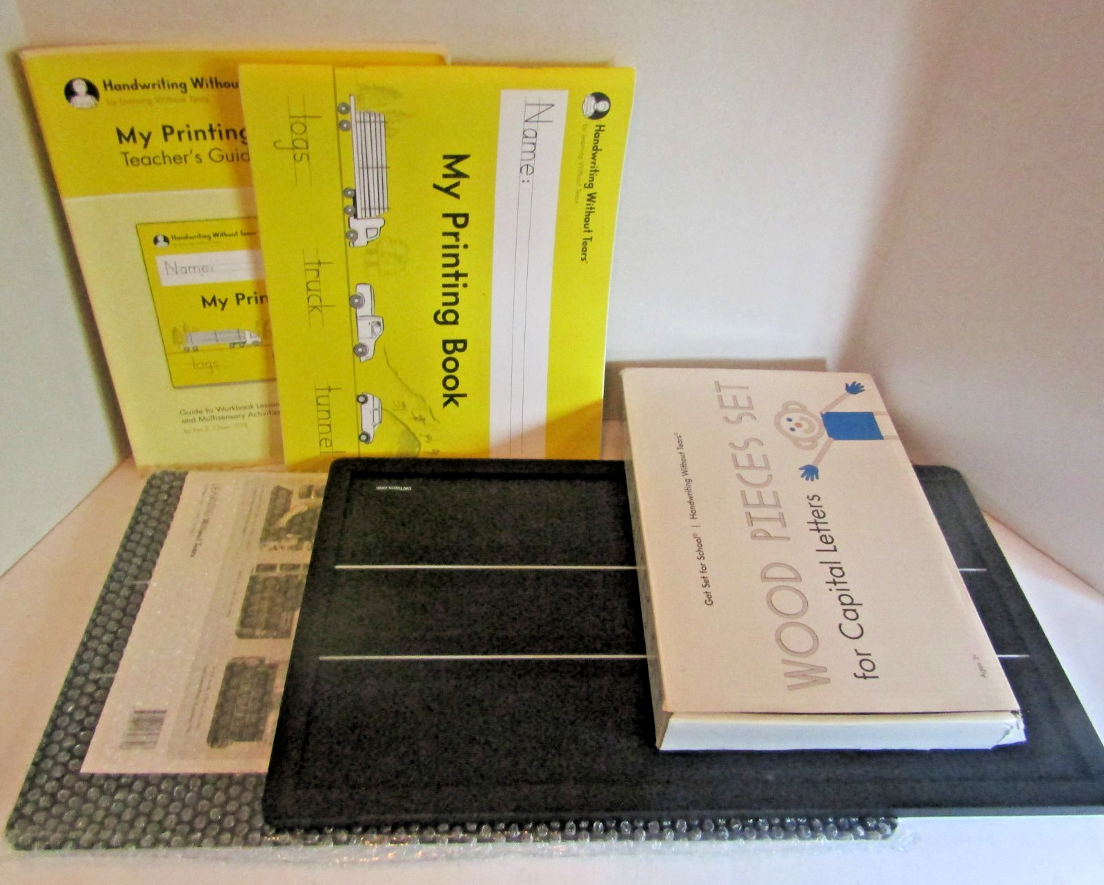 Handwriting Without Tears Kit Wood Letters Pieces Chalkboards My Printing Book
