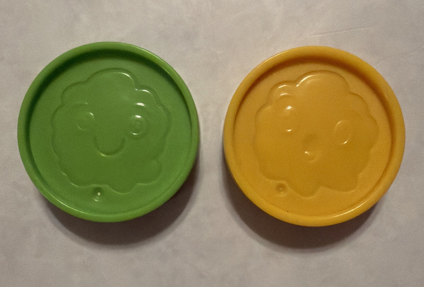 2 Leap Frog Pick Up & Count Vacuum Replacement DUST DISCS Green•Yellow
