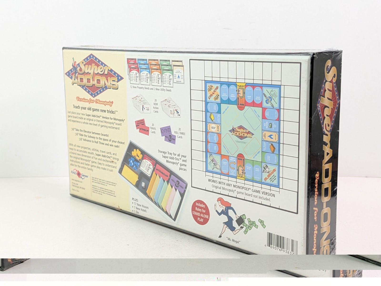 Super Add-Ons Version For Monopoly Game Board Party Family Fun 2 To 8 Players