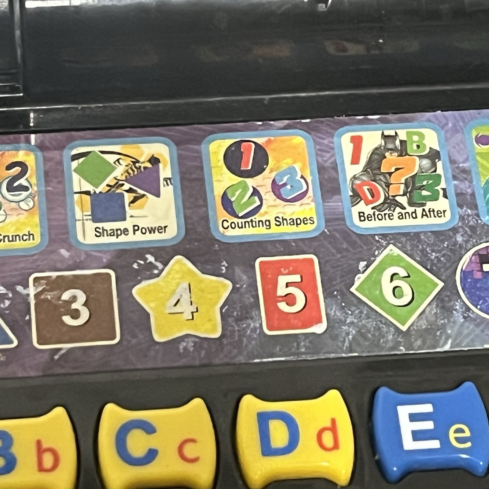 Rare Oregon Scientific Batman Dark Knight Computer Educational toy Laptop Game
