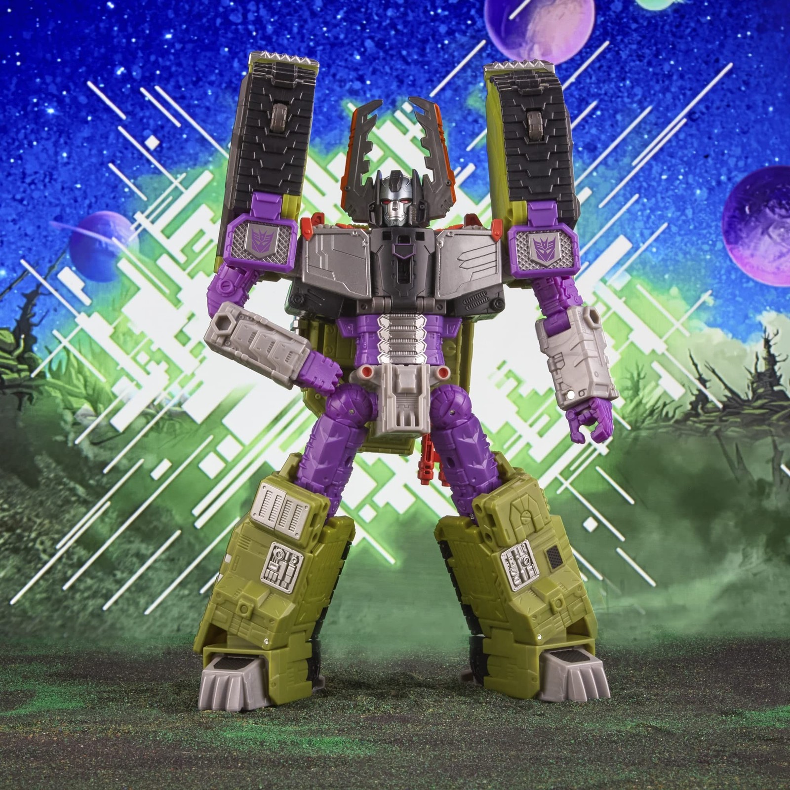 Transformers Toys Legacy Evolution Leader Armada Universe Megatron Toy, 7-inc…