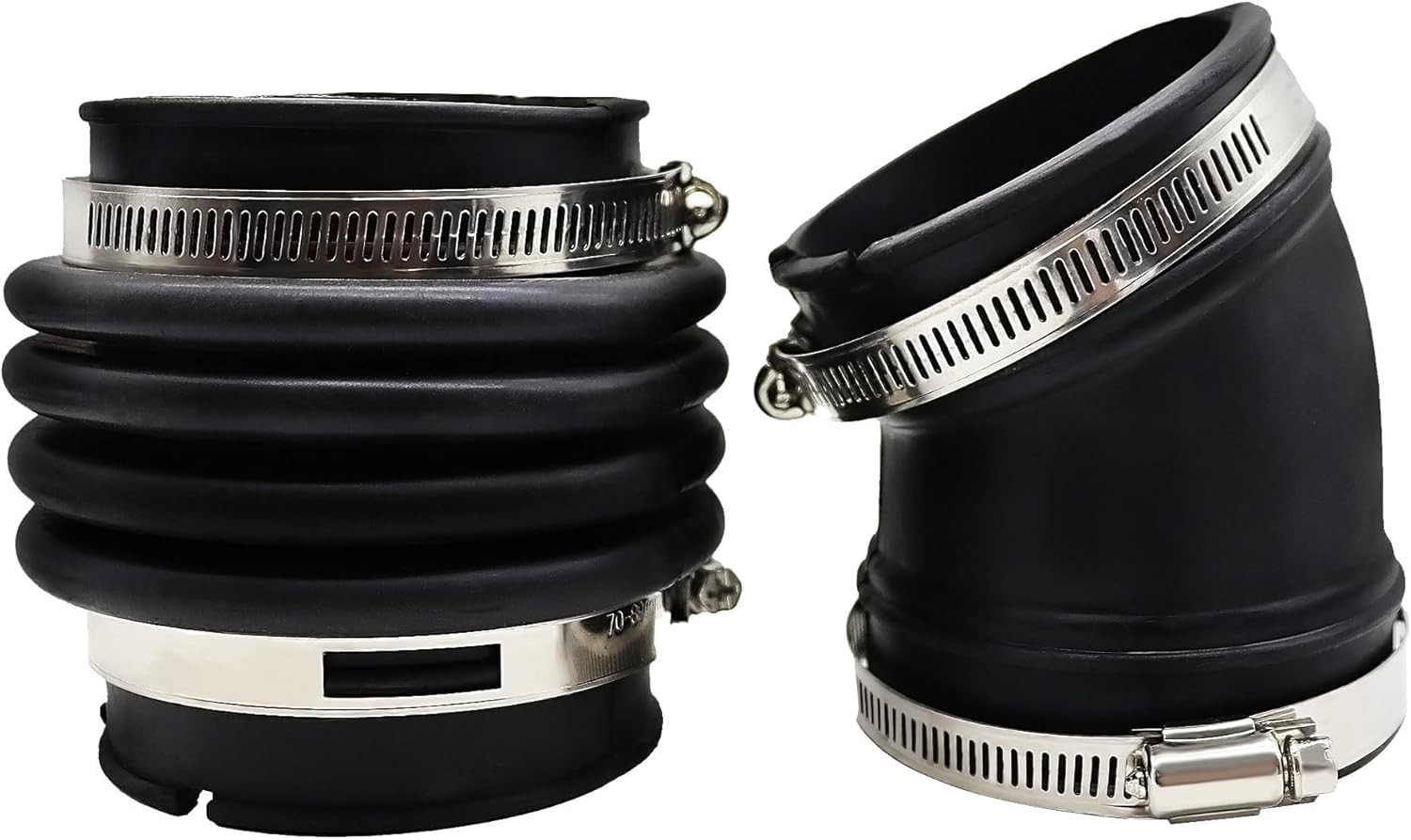 16576-EG00A 2 Pcs Air Intake Hose Fits for Infiniti M35 3.5L 2006 2007 2008 Infi