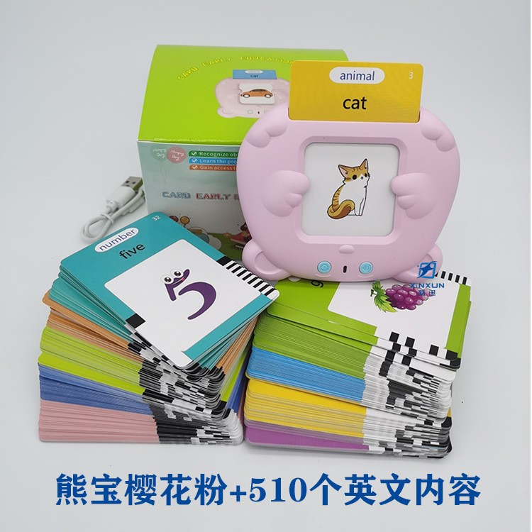 Early Education Flash Cards – Children’s Educational Insert Card Toy