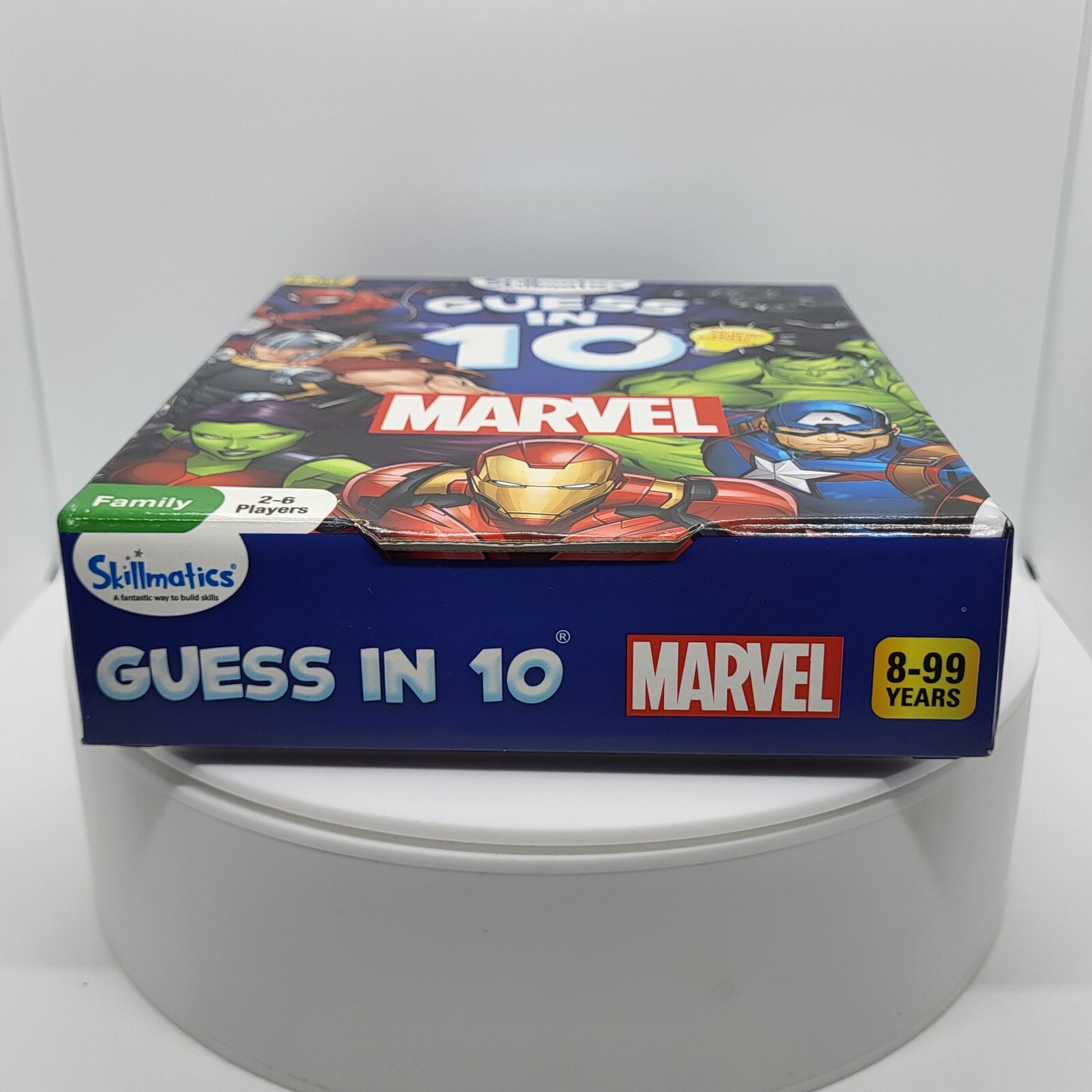 2 Board Games ☆ GUESS IN 10 MARVEL COMICS Edition & Gameflo Pickup Basketball