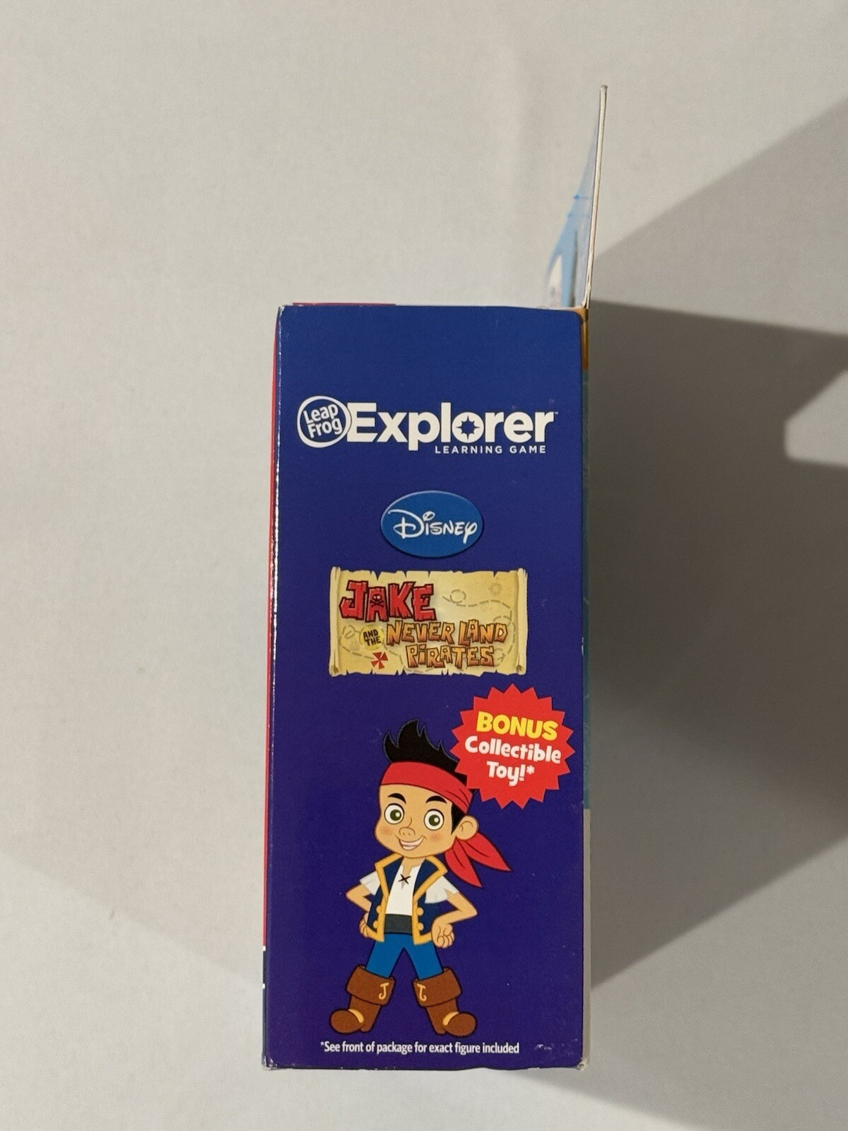 Brand NEW LeapFrog Jake & The Never Land Pirates Learning Game With JAKE FIGURE