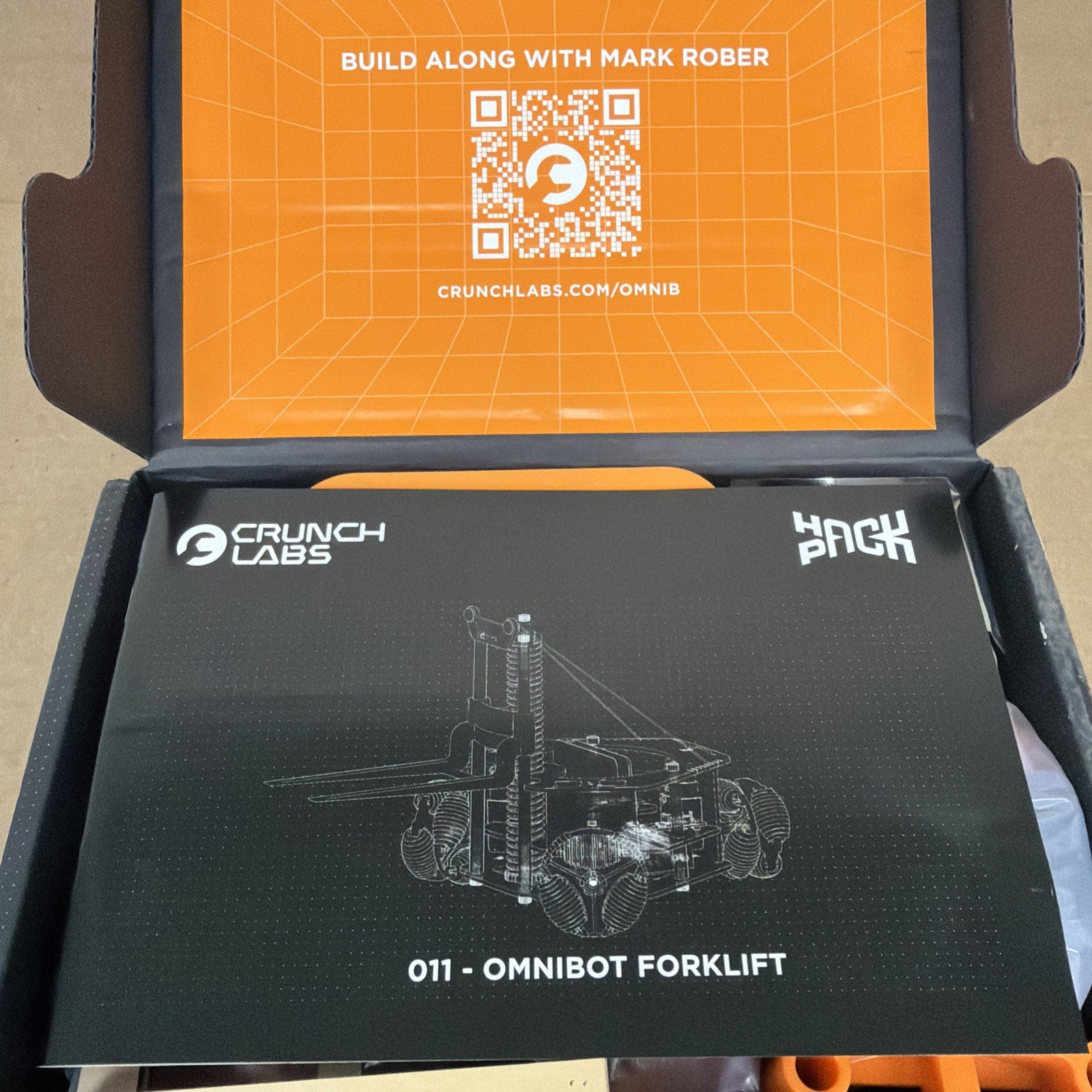 Crunch Labs Hack Pack 011 Omnibot Forklift Kit