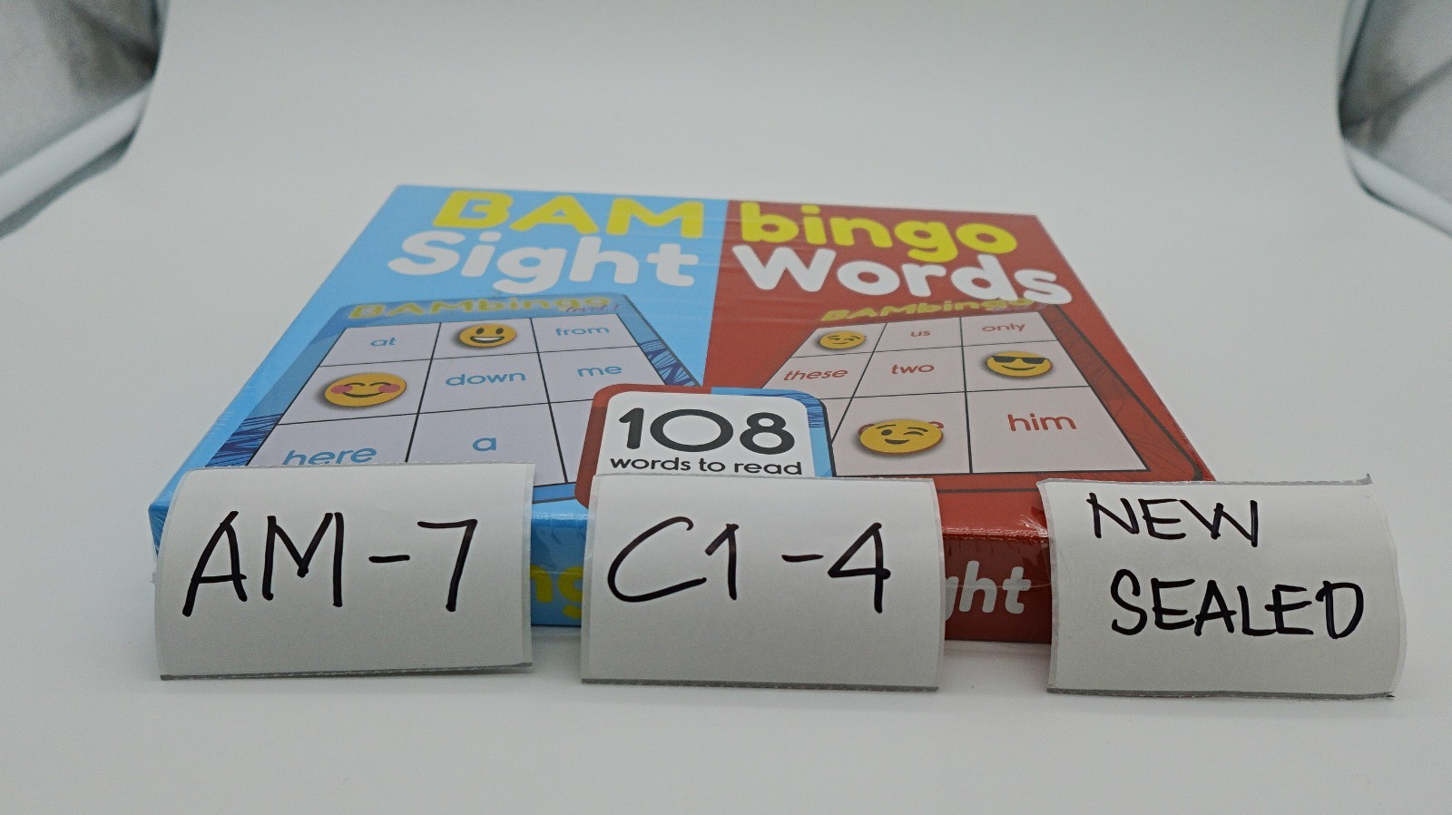 THE BAMBINO TREE Sight Word Bingo Game Level 1 and 2 – Educational Games for Kid