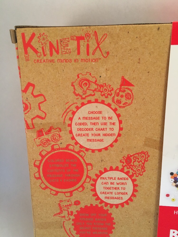Bracelet Craft Set Creative Minds Hidden Message Code Educational Toys Kinetix