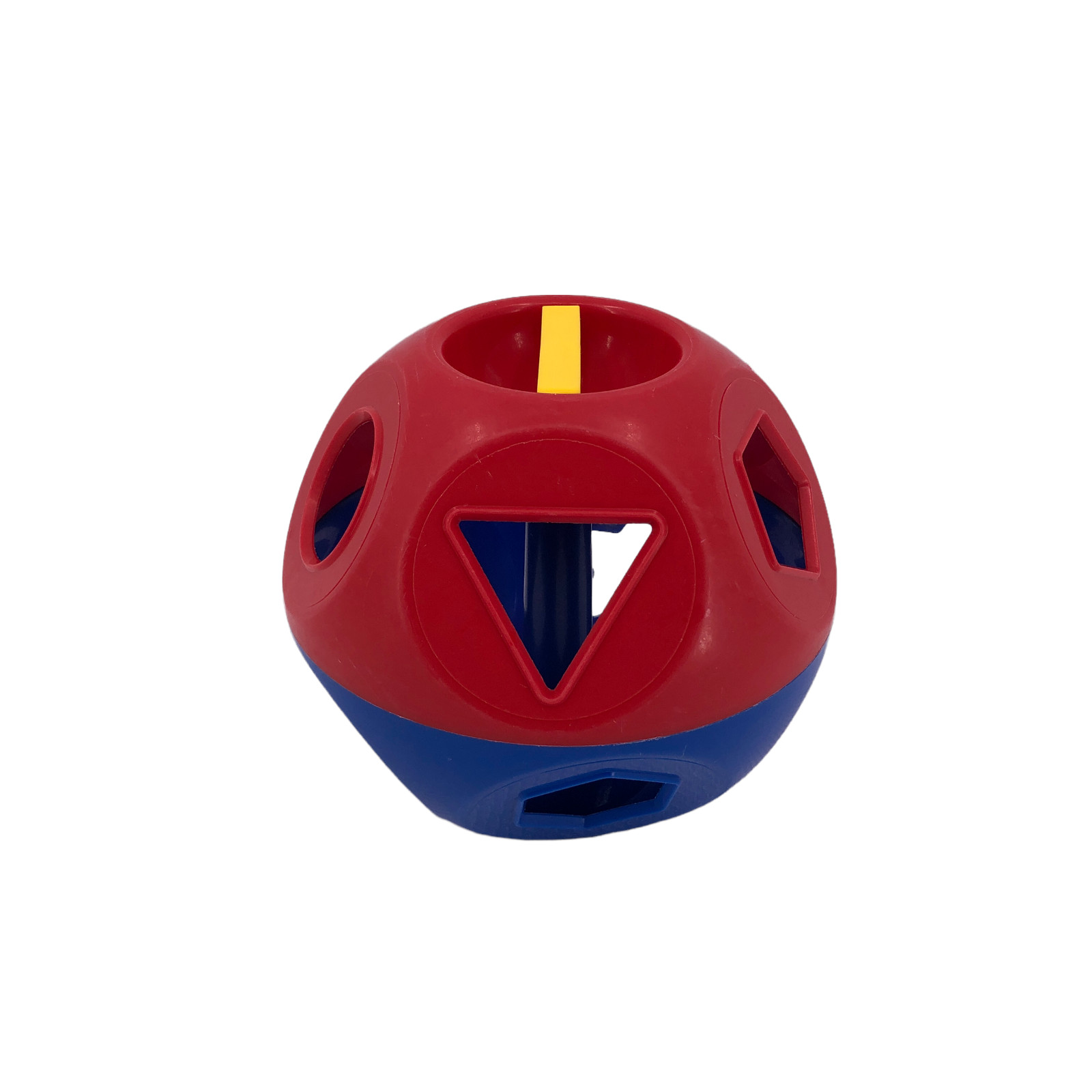 Vintage Tupperware Shape-O-Ball Only Red & Blue Learn Play