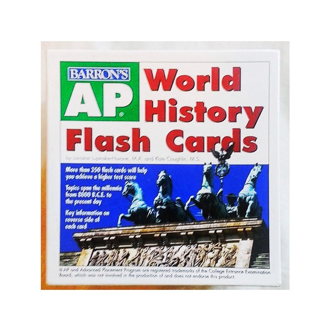 🌏 Barron’s AP World History Flash Cards FlashCards VG Lupinskie-Huvane Coughlin