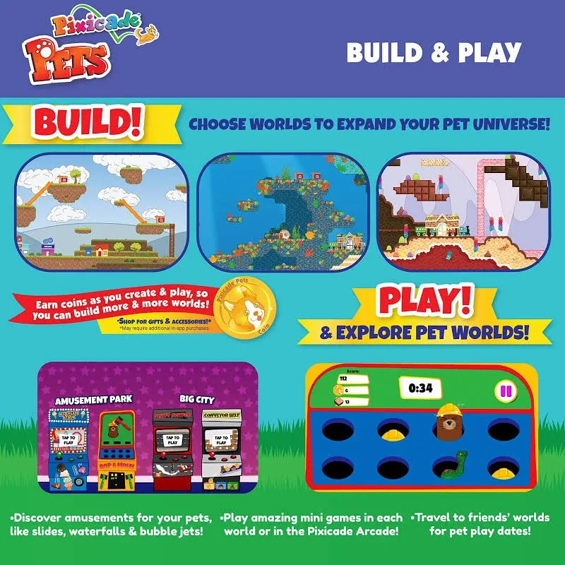 PIXICADE PETS MOBILE GAME MAKER CREATE YOUR OWN VIRTUAL PET UNIVERSE 2022 – NIB