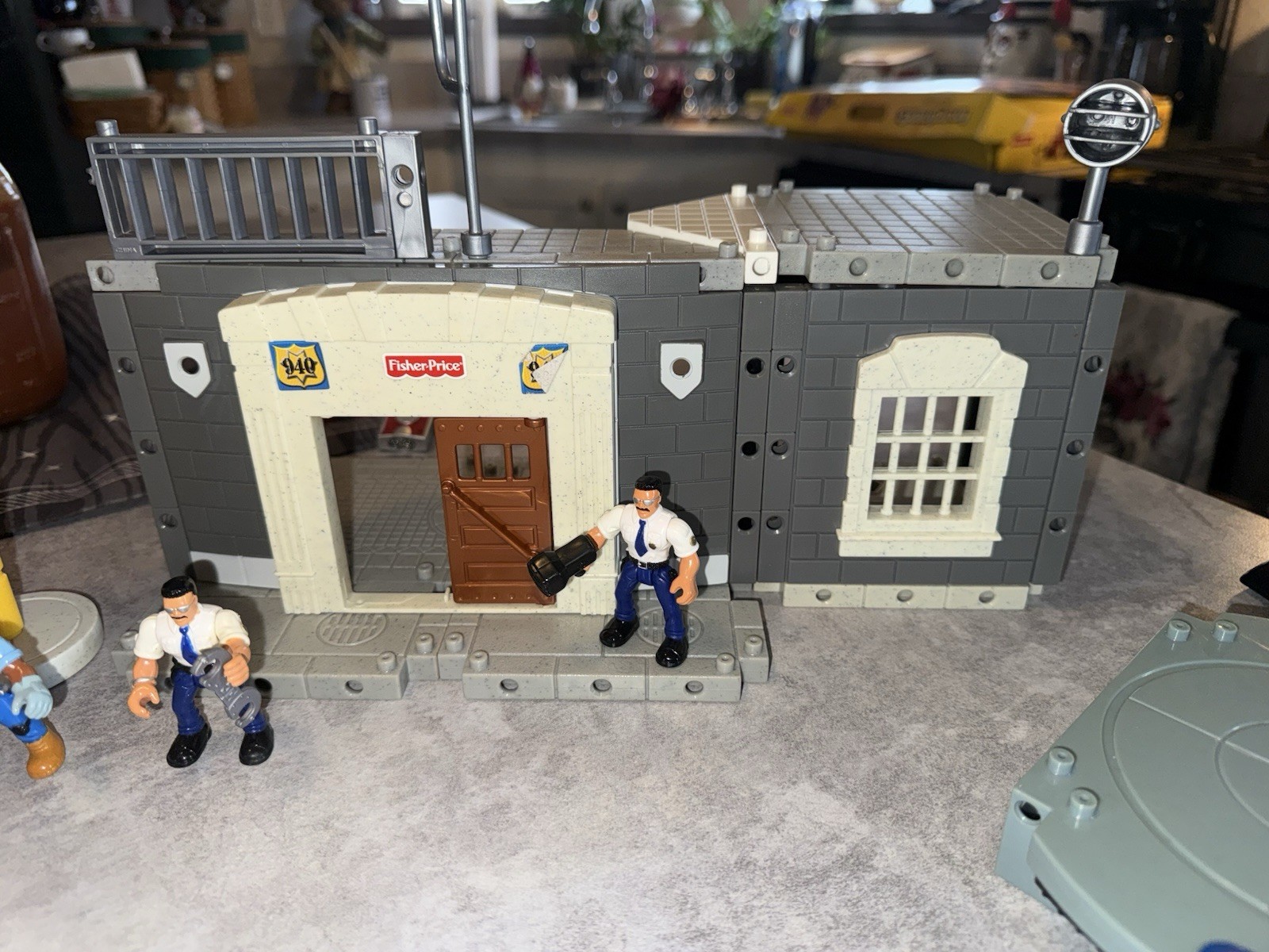 Imaginnext rescue center By Fisher-Price Police Station W Box See Photos Fun Set