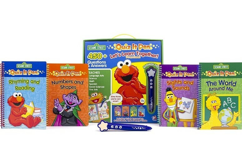 Excellent Quiz It Pen age 3+ PRESCHOOL : Box of 4 with 450 Questions and Answers