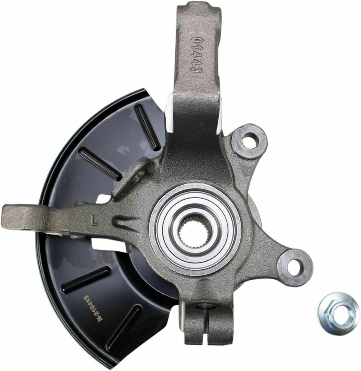 Front Left Complete Wheel Hub Bearing Steering Knuckle Assembly For 2005-2012 F