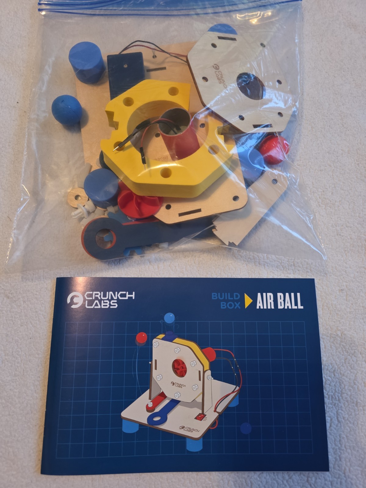 Crunch Labs Mark Rober Air Ball Build Box – Complete, No Box