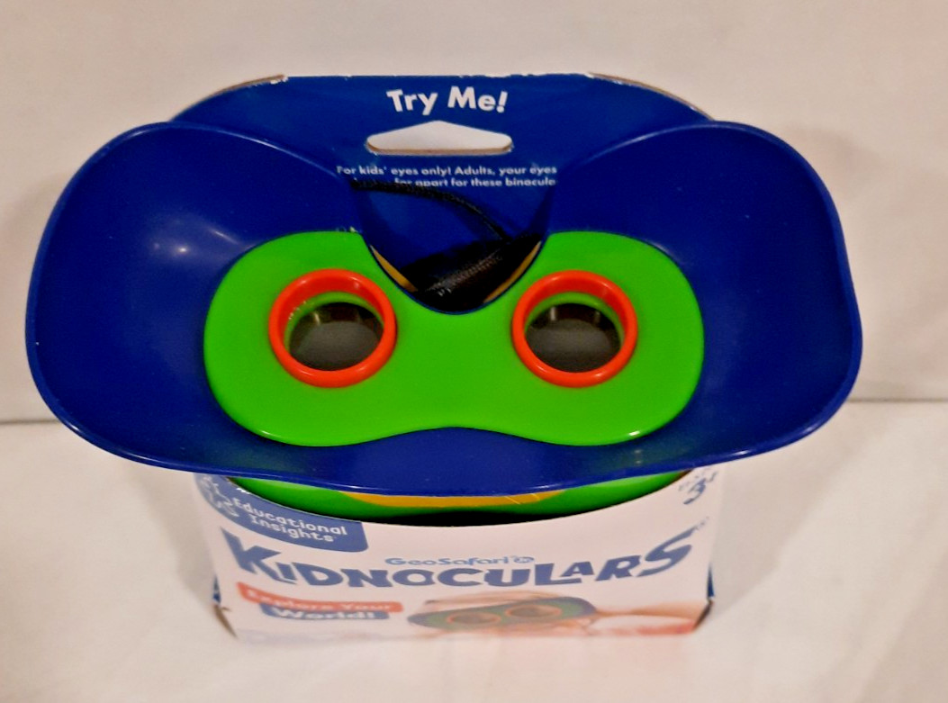 GEO SAFARI KIDNOCULARS FOR KIDS 3+ FROM EDUCATIONAL INSIGHTS BRAND NEW