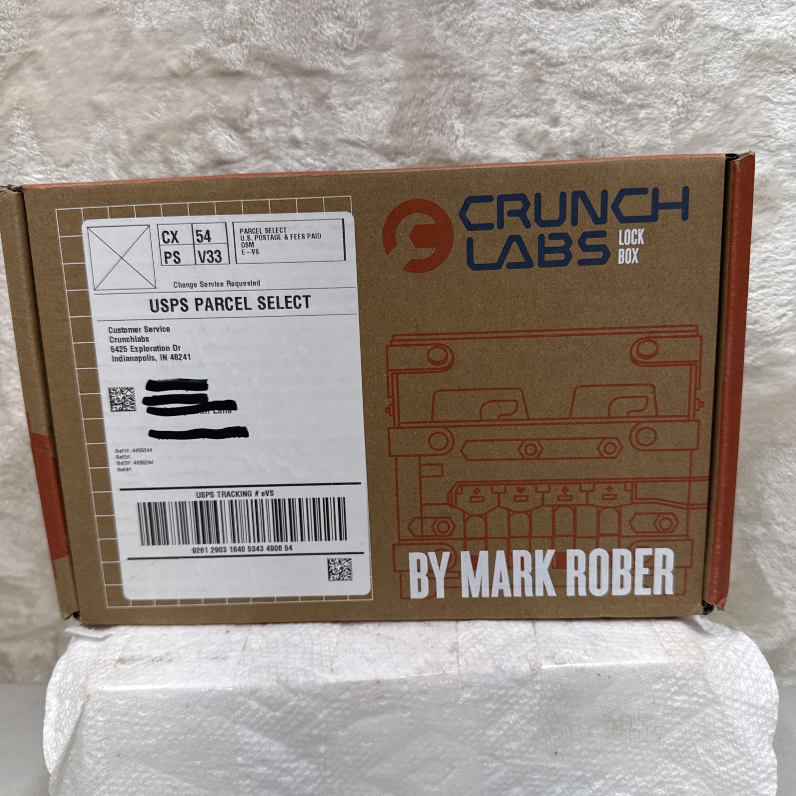 Crunch Labs By Mark Rober S.T.E.M. Lock Box – Lock Box, BRAND NEW Box Damaged