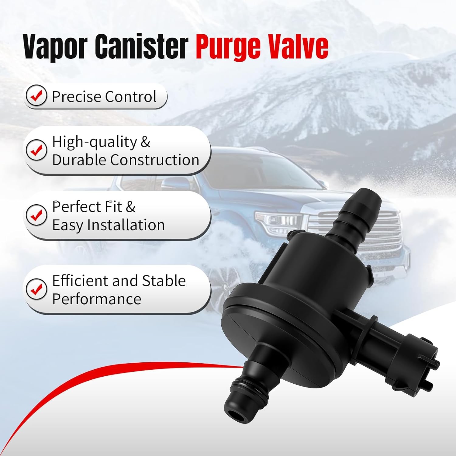 EVAP Vapor Canister Purge Valve for 2013-2019 Ford Escape Focus 2.0L