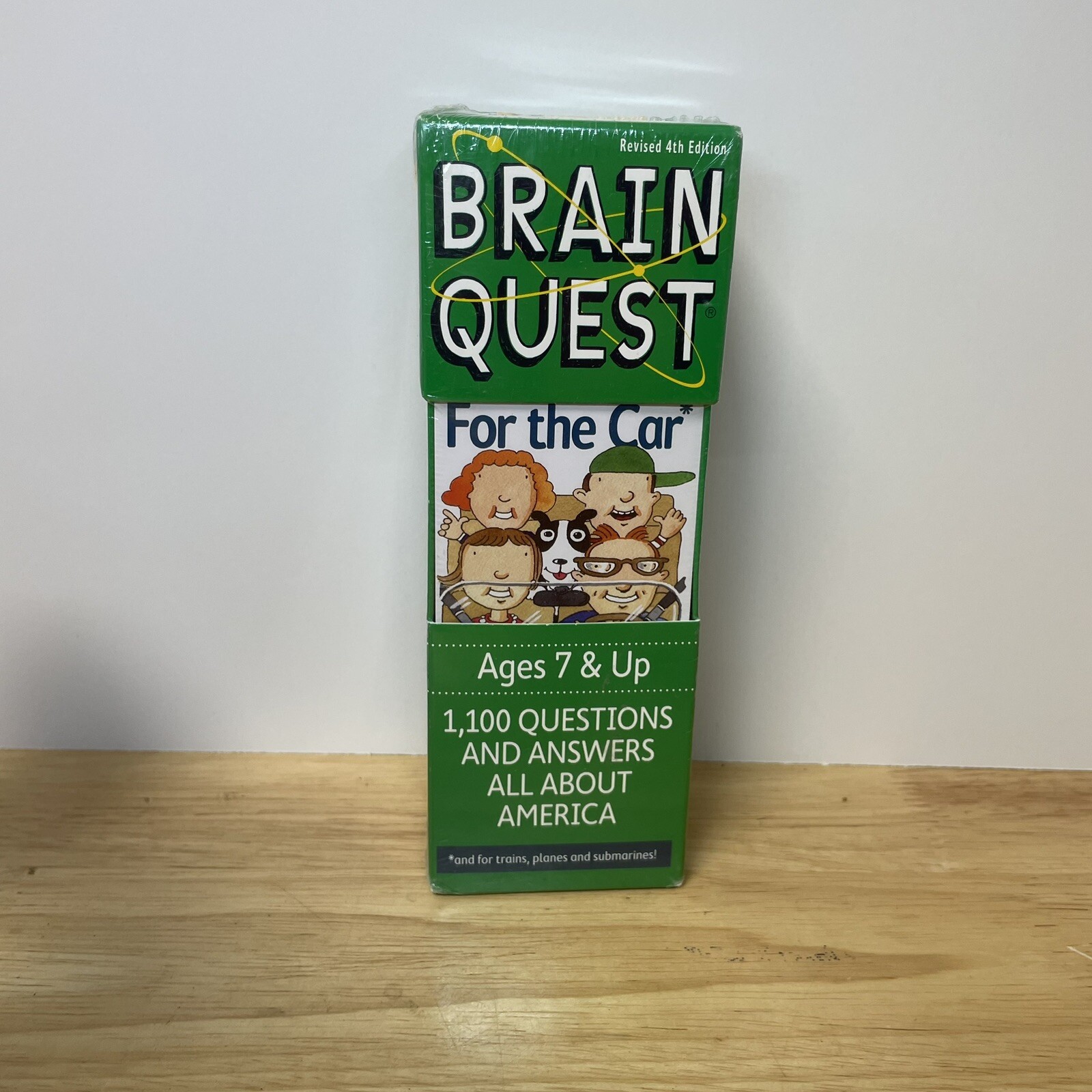 Workman Brain Quest Ages 7 & Up All About America Learning Cards For The Car