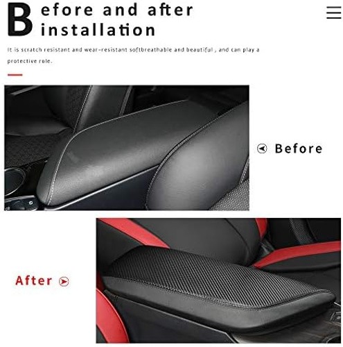 INTGET Car Center Console Armrest Cover for Toyota Camry Accessories 2018-202…