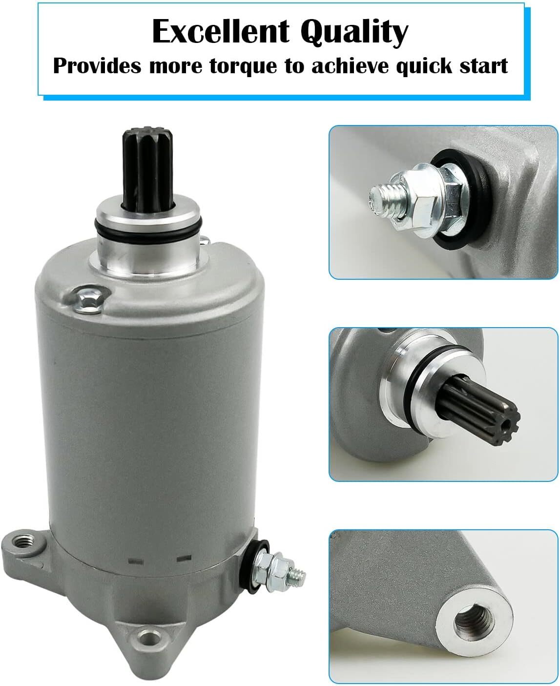 Starter Fit for Odes VTwin UTV 1000 800 Dominator D2 D4 X2 X4 Raider ATV