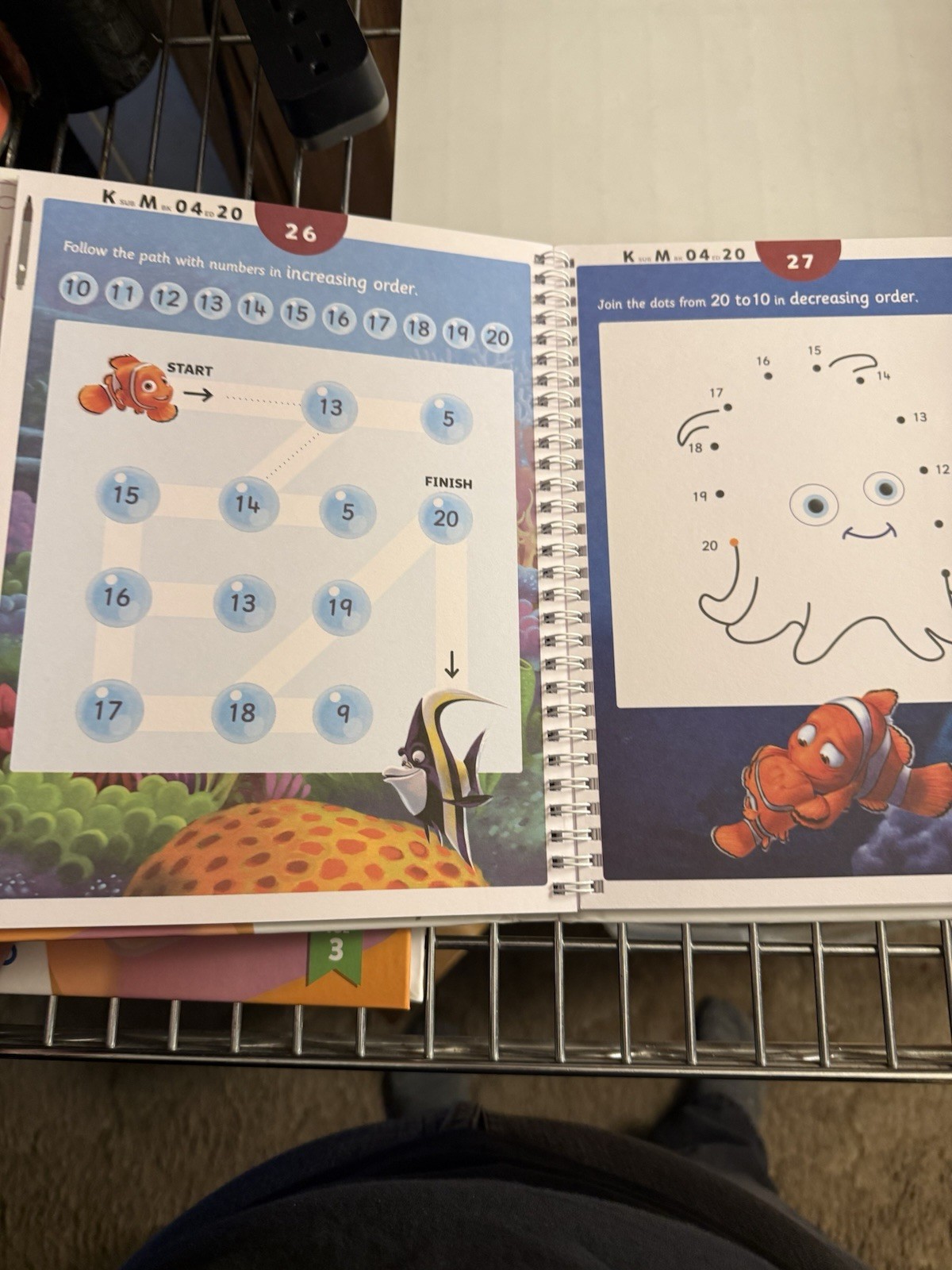 K3 Premium Kit Collection-10 Byju’s Magic Workbooks ft Disney iPad/phone Not Inc