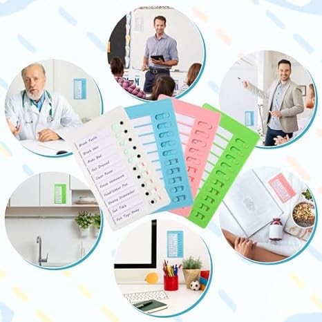 Aleric Kids Chore Chart Set – Visual Routine & Task Planner for All Ages