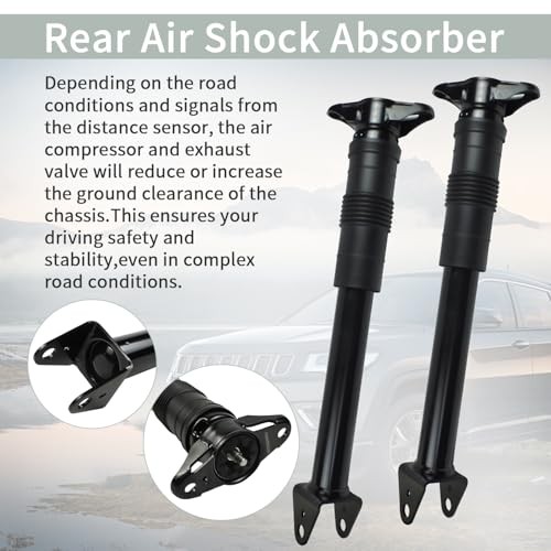 Pair of 2 Rear Complete Shock Absorber kit For 2006-2020 Jeep Grand Cherokee