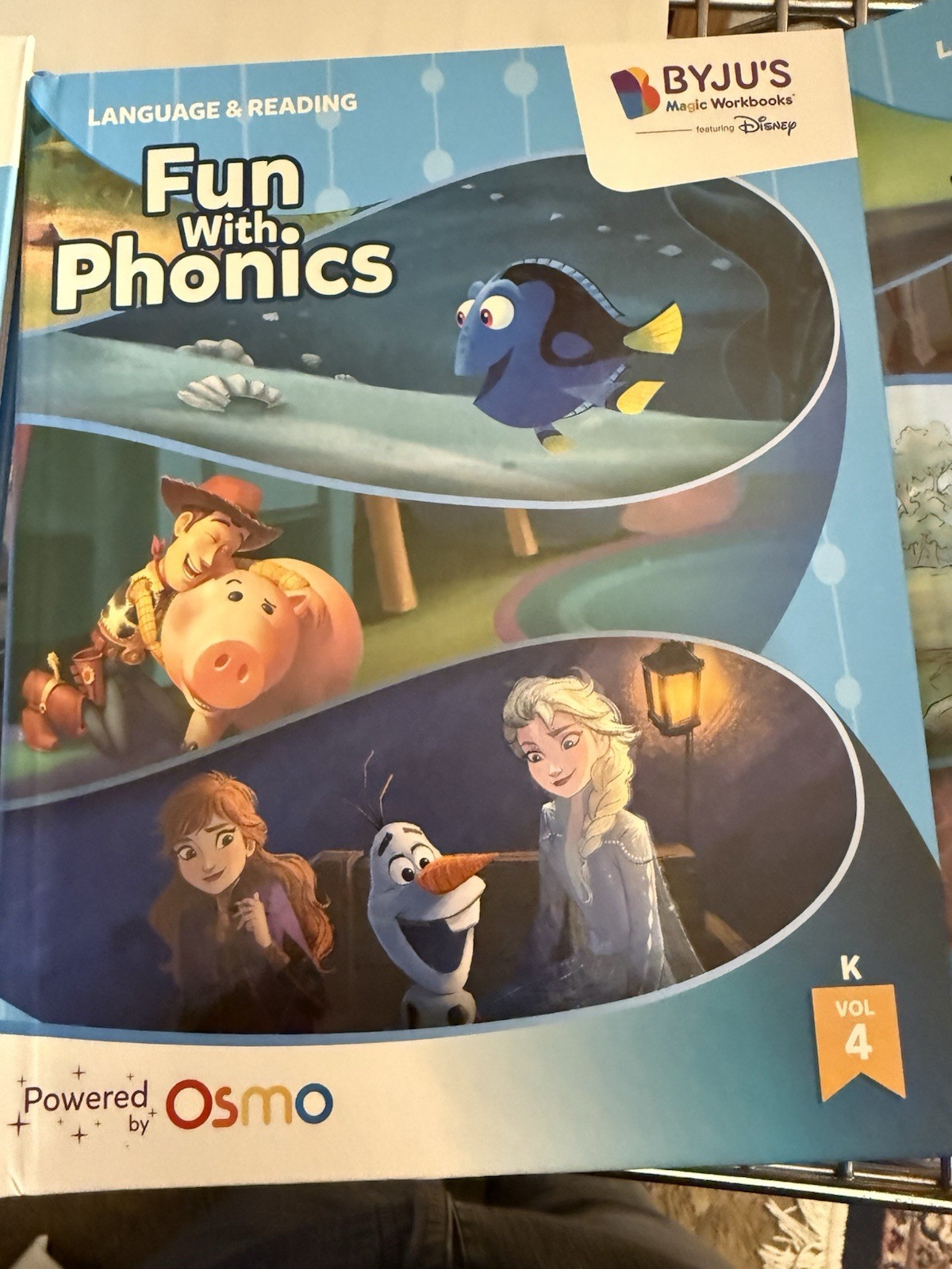 K3 Premium Kit Collection-10 Byju’s Magic Workbooks ft Disney iPad/phone Not Inc