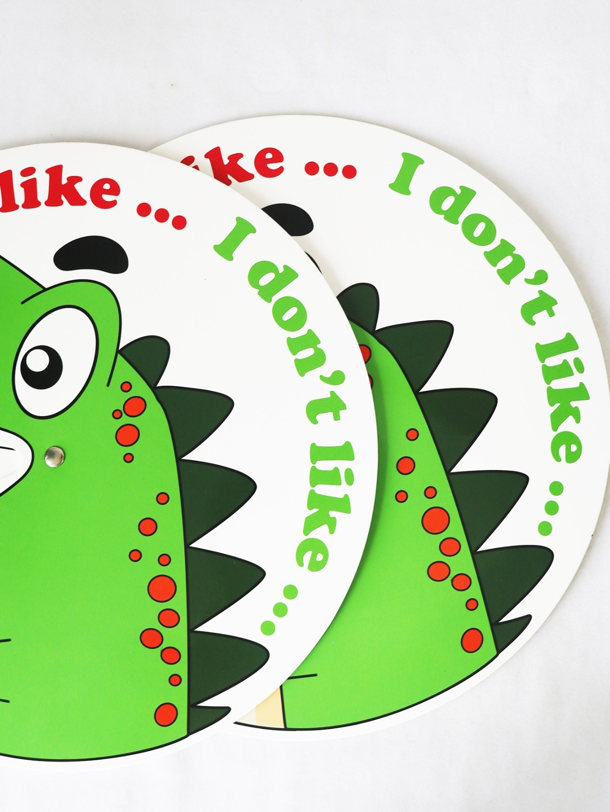 Dinosaur Food Spin Wheel 1Pc Educational Reading Game Toy Preschool Kids