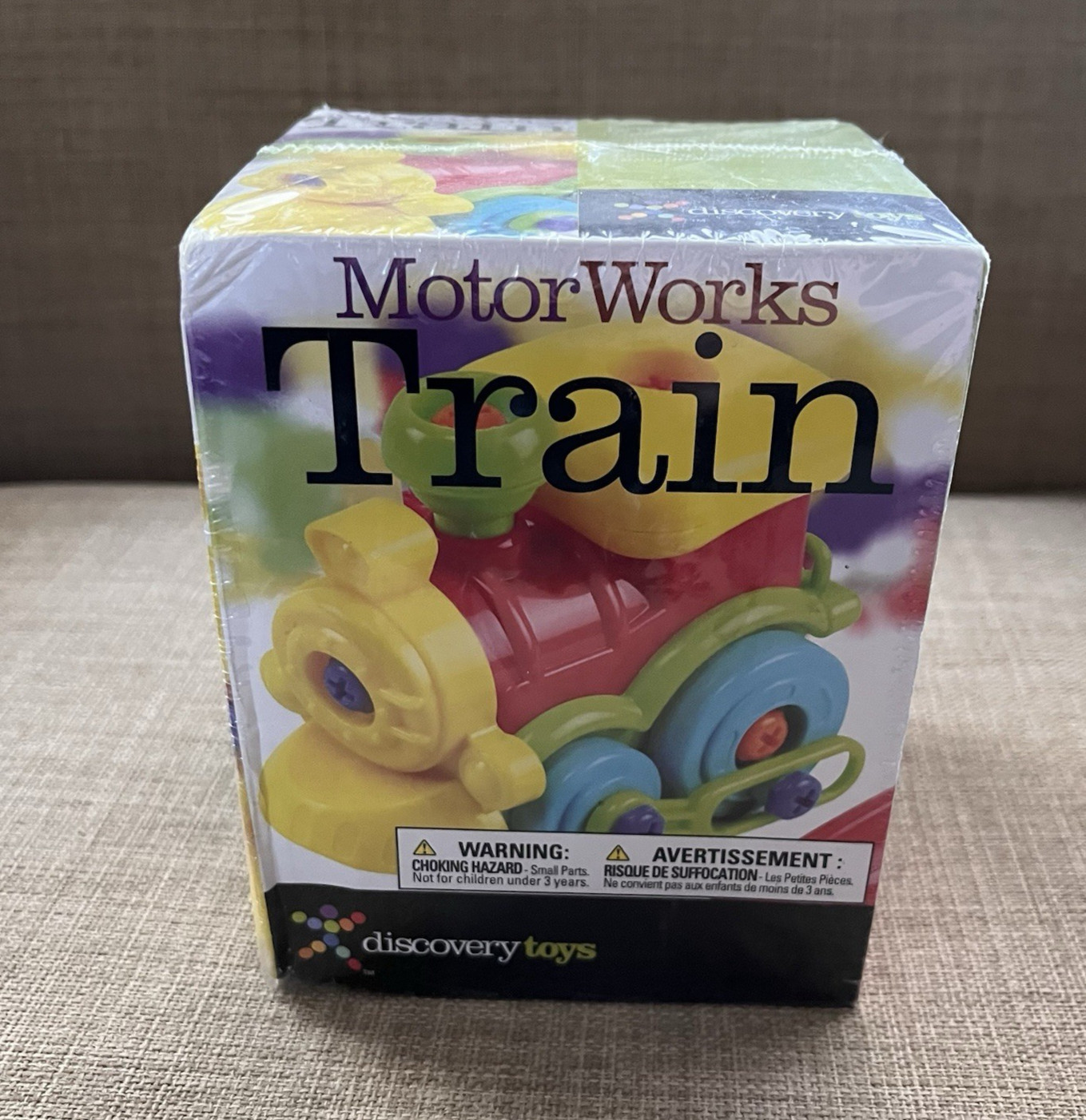 Discovery Toys MOTOR WORKS Take-Apart TRAIN with Tool – Motor & Thinking Skills
