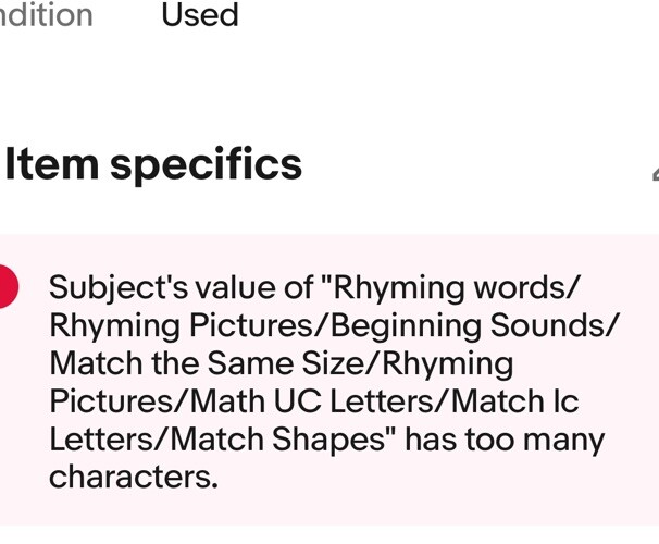 8 Diff PUZZLES: Match: Letters, Shapes, Colors Size, Rhyming Pict., Beg. Sound