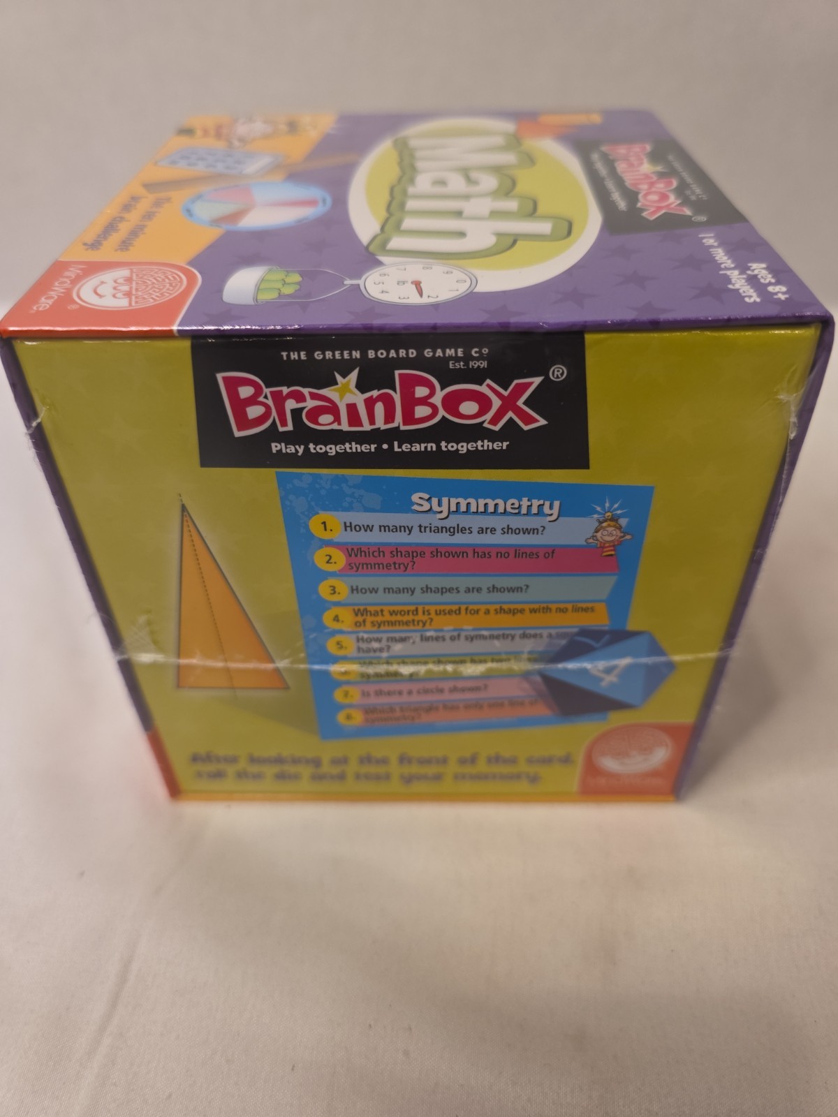 Mindware Brain Box Math age 8+ NEW FACTORY SEALED homeschool education kids gift